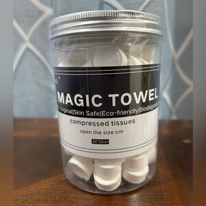 Magic Towel compressed tissues